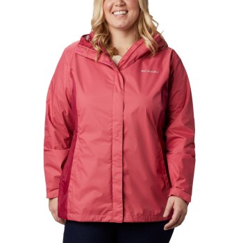 Columbia Jas Dames, Arcadia II Plus Size Roze Rood Paars, 92QFNHTPJ